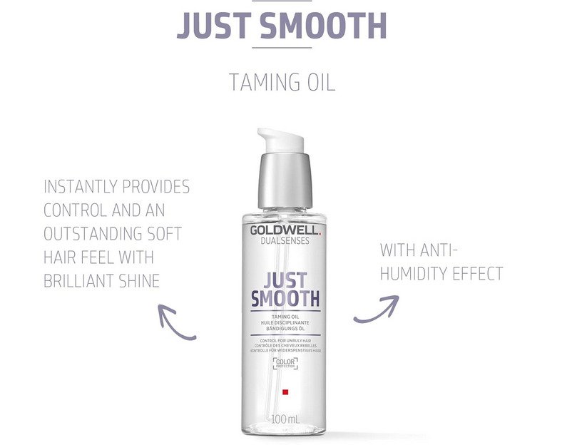 Goldwell Dualsenses Just Smooth Taming Oil 100ml - Image 2
