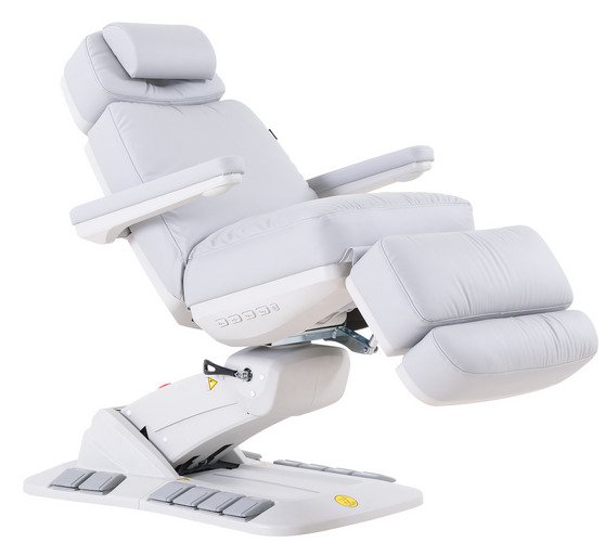 Silver Fox Facial Bed 4 Motorsin Pu A26 White